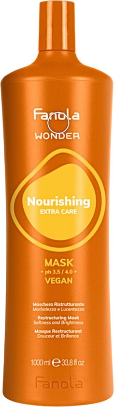 236x840-72 Fanola - Wonder - Nourishing - Mask - 1000 ml - Afbeelding 1