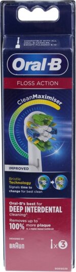 Oral-B Opzetborstels FlossAction 3 stuks