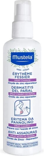 Baby-nino Spray Nappy Change (sanitary Product) By Mustela 75 Ml - Afbeelding 2