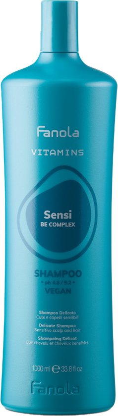 238x840-78 Fanola - Vitamins - Sensitive Scalp - Shampoo - 1000 ml - Afbeelding 1