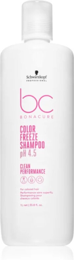 241x840-7 Schwarzkopf Bonacure Color Freeze Shampoo 1000ml - Normale Shampoo Vrouwen - Afbeelding 1
