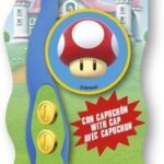 Super Mario - Tandenborstel - Tandverzorging - Met reiskapje - Blisterverpakking.