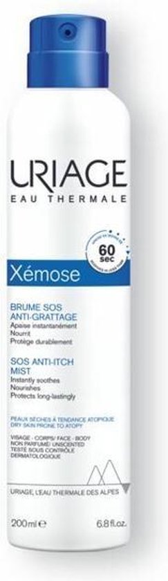 243x840-128 Uriage Xémose SOS Anti-Itch Mist 200 ml - Afbeelding 1