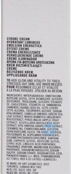 Mac Strobe Cream Hydratant Luminneux   Redlite