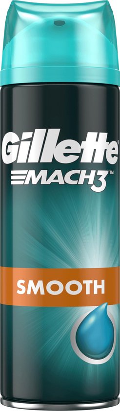 246x840-108 Gillette Mach3 Smooth Scheergel Mannen - 200 ml - Afbeelding 1