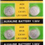 AG8 knoopcelbatterij  - 10 stuks