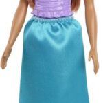 Barbie - DREAMTOPIA - Prinsessen look - met blauwe prinsessenrok en een paarse bodeice met op sterren en edelstenen geïnspireerde details