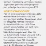 P20 SPF 20 - Zonnebrand Spray - Factor 20 - 100 ml - Afbeelding 13