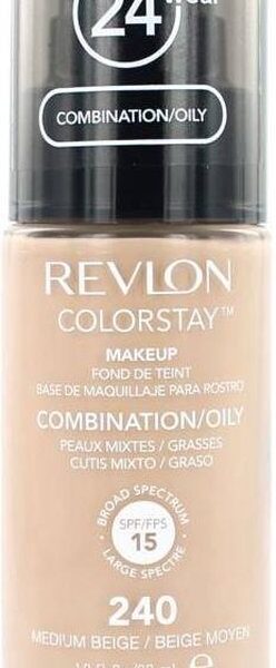 Revlon Colorstay Foundation With Pump - 240 Medium Beige (Oily Skin)