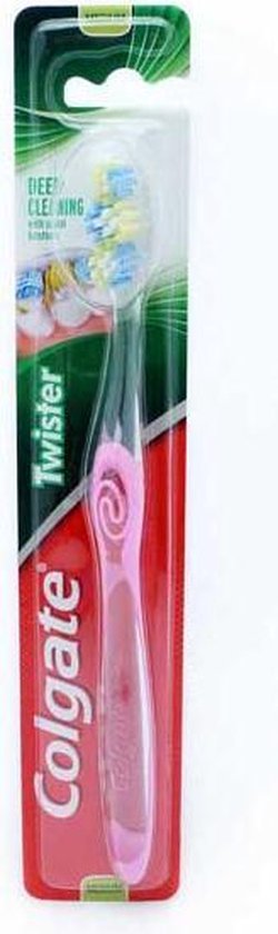 250x840-128 Colgate Toothbrush Twister Fresh - Medium - Afbeelding 1