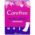 CAREFREE PLUS LARGE protector fragancia ligera 48 uds