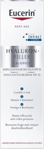 Eucerin Hyaluron-Filler eye cream/moisturizer Oogcrème Vrouwen 15 ml