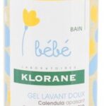 Bebe Gentle Cleansing Gel Soothing Calendula By Klorane 500 Ml - Afbeelding 3