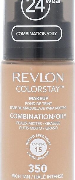 Revlon Colorstay Foundation With Pump - 350 Rich Tan (Oily Skin)