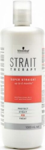 Gladmakende en Verstevigende Lotion Strait Styling Therapy Schwarzkopf (1 L)