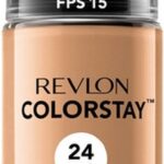 Revlon Colorstay Foundation With Pump - 350 Rich Tan (Oily Skin) - Afbeelding 3