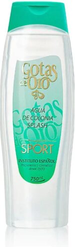 Instituto Español Agua De Colonia/ Eau de Cologne / Gotas De Oro - Sport - Vegan/ 750ml - Afbeelding 3