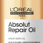 L’Oréal Professionnel Absolut Repair 10-in-1 Olie – Herstellende olie beschadigd haar – Serie Expert – 90 ml