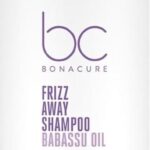 Schwarzkopf Bonacure Frizz Away Shampoo 1000ml - Normale shampoo vrouwen - Voor Alle haartypes