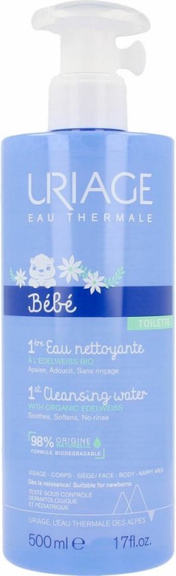 257x840-67 Reinigingswater vor Baby's Uriage Bebé (500 ml) - Afbeelding 1
