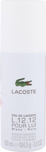 Lacoste - L.12.12 Blanc Deodorant 150ml Spray - Afbeelding 4