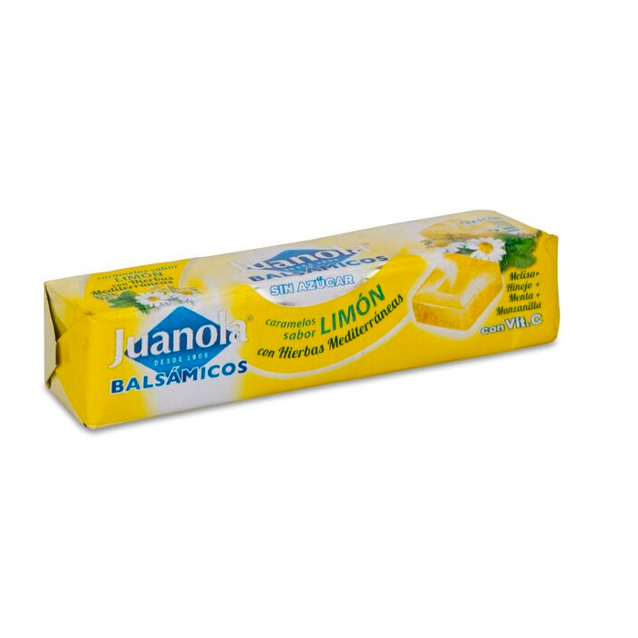 2615659_3282844278dbc9083c25493387727af3 Juanola Vitamin C Lemon Candies 30g - Afbeelding 1