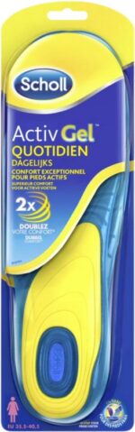 Scholl ActivGel Inlegzolen – Everyday – Maat 35,5 - 40,5 – 1 Paar