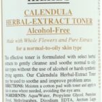 Calendula Herbal Extract Toner - Zklidňující Pleťové Tonikum 500ml - Afbeelding 4