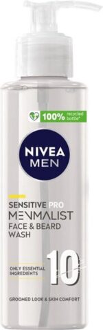 Nivea Men Sensitive Pro-Menmalist- Gezicht& Baard was - 200ml - Afbeelding 2