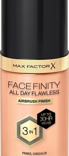 Max Factor Facefinity 3in1 Primer, Concealer y Foundation 75-Golden 30ml