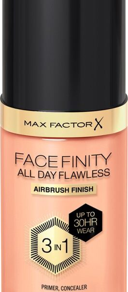 Max Factor Facefinity 3in1 Primer, Concealer y Foundation 80-Bronze 30ml