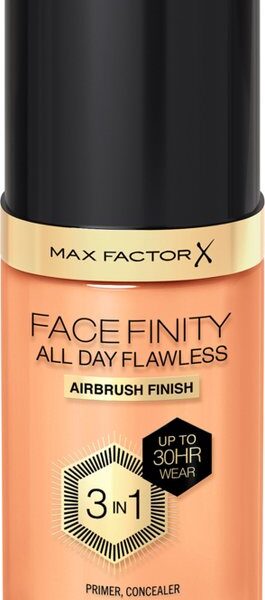 Max Factor Facefinity 3in1 Primer, Concealer y Foundation 85-Caramel 30ml