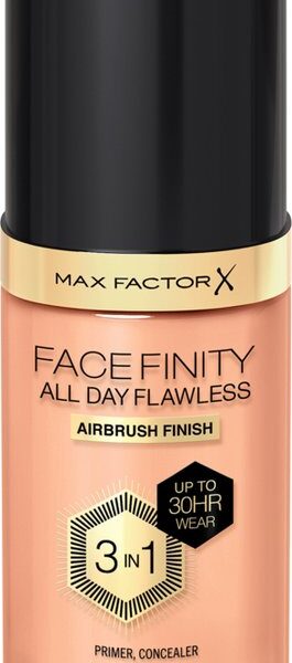 Max Factor Facefinity 3in1 Primer, Concealer y Foundation 77-Soft Honey 30ml