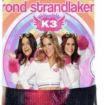K3 Rond Strandlaken - Dromen - Roze / 150x150 cm - Afbeelding 2