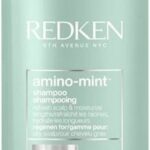 Amino Mint Shampoo - ČisticI Shampoo Pro Citlivou Pokozku + Rychle Se MastIcI Vlasy