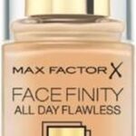 MAX FACTOR Facefinity All Day Flawless 3in1 Foundation SPF20 podk ad do twarzy 33 Crystal 30ml - Afbeelding 3