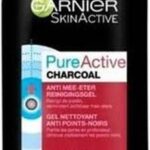 Garnier SkinActive Fure Active 3-in-1 Charcoal Gezichtsreiniger Anti mee-eters - 200 ml