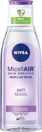 NIVEA Micellar Water Sensitive Skin Anti Residu - 200 ml - Afbeelding 6
