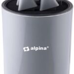 alpina Messenblok met Messen - 6 Delig - Messenset - RVS - Grijs