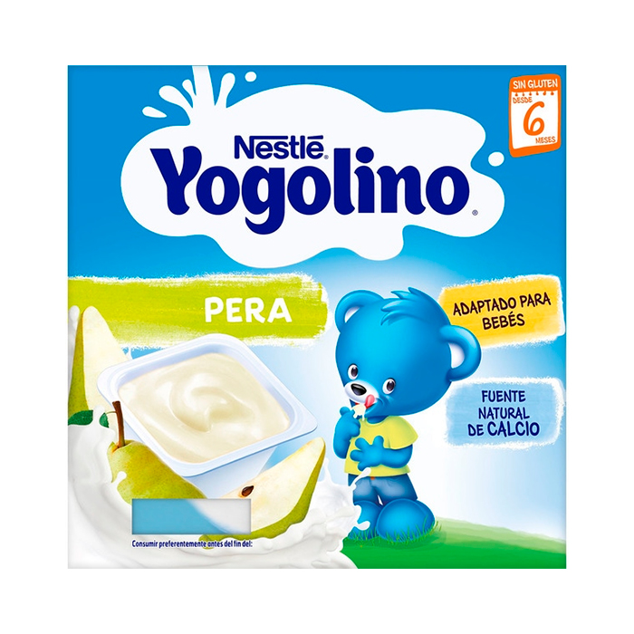 2757703_90664fc15d2cd44d954cbb1d9aede3af Nestlé Yogolino Pear 4x100g - Afbeelding 1