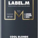 Label.M Cool Blonde Toning Shampoo - 300ml - Zilvershampoo vrouwen - Voor Alle haartypes