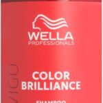 Wella Brilliance Shampoo weerbarstig haar -1000 ml - Normale shampoo vrouwen - Voor Alle haartypes