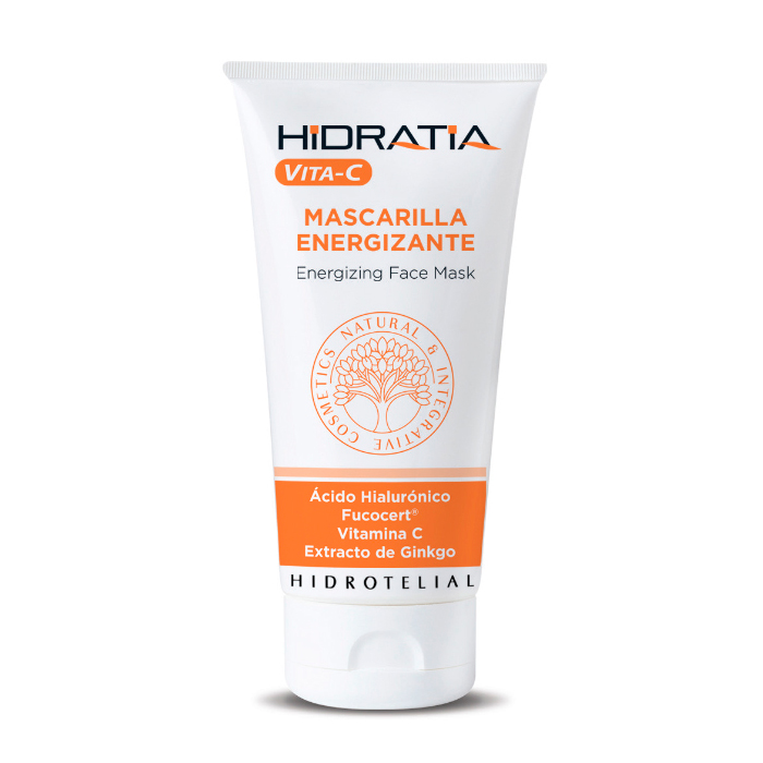 2763776_791dbf266322b2fe75d31da78c176ff4 Hidrotelial Hidratia Vita-C Energising Mask 100ml - Afbeelding 1
