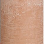 Bolsius Stompkaars Misty Pink Ø68 mm - Hoogte 19 cm - Roze/Grijs - 85 branduren