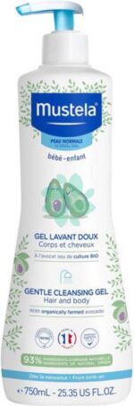 Mustela Gentle Cleansing Gel 750ml - Afbeelding 3