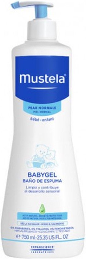 281x840-79 Mustela Gentle Cleansing Gel 750ml - Afbeelding 1