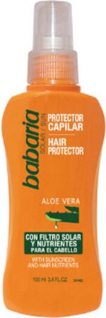 Zonnebrandcrème voor Haar Aloe Vera Babaria (100 ml) - Afbeelding 3