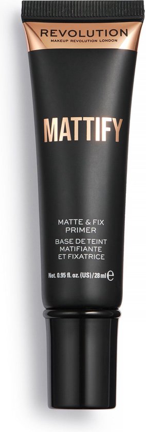 284x840-132 Makeup Revolution - Mattify Primer - Matterend - Mat - Make-up Primer - Gezicht - Afbeelding 1