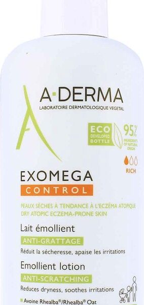 A-DERMA — EXOMEGA CONTROL — Jeukwerende EMOLLIËRENDE MELK