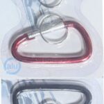 Heyring Aluminium Karabijnhaken (Licht) Sleutelhangers - 4 Stuks